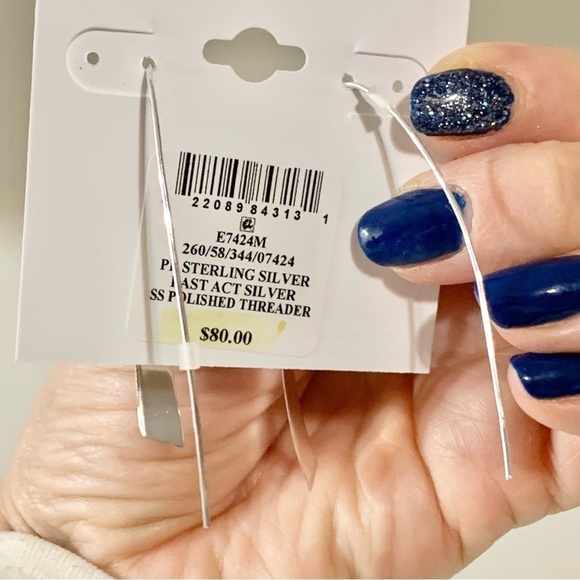 NWT Giani Bernini wire threader earrings 💍💎👑❤️ - Picture 5 of 9